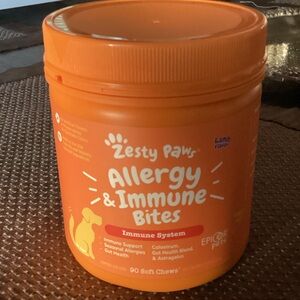 Zesty Paws Allergy & Immune Bites Lambs Flavor